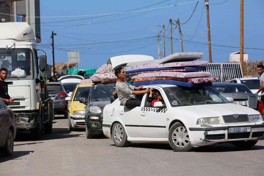 ''Gazze'yi boşaltın'' diyen işgalci İsrail, katliamdan kaçan sivilleri vurdu! 70 kişi öldü, 200'den fazla kişi yaralandı 6