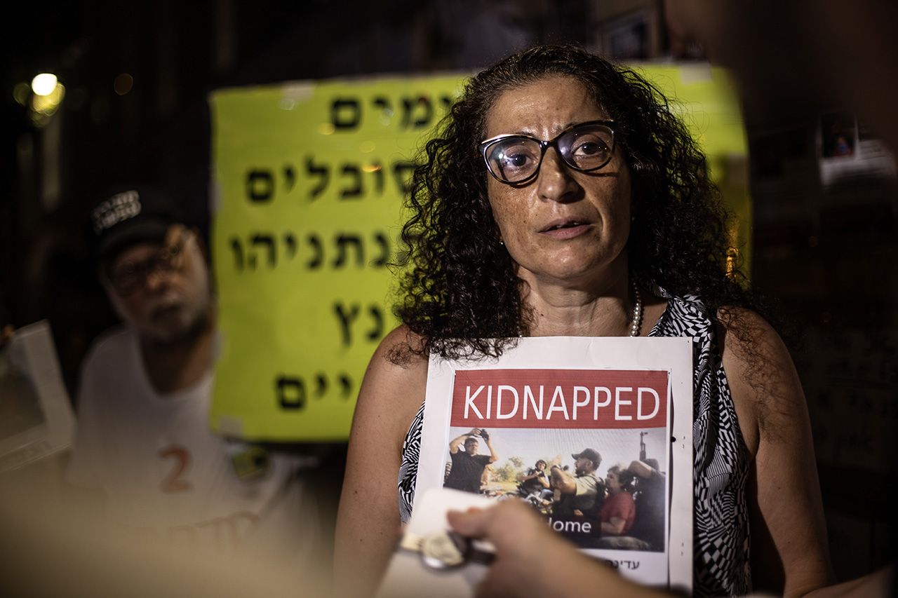 Gazze'deki "İsrailli esirlerin" aileleri, Tel Aviv'de Netanyahu'yu istifaya çağırdı 7