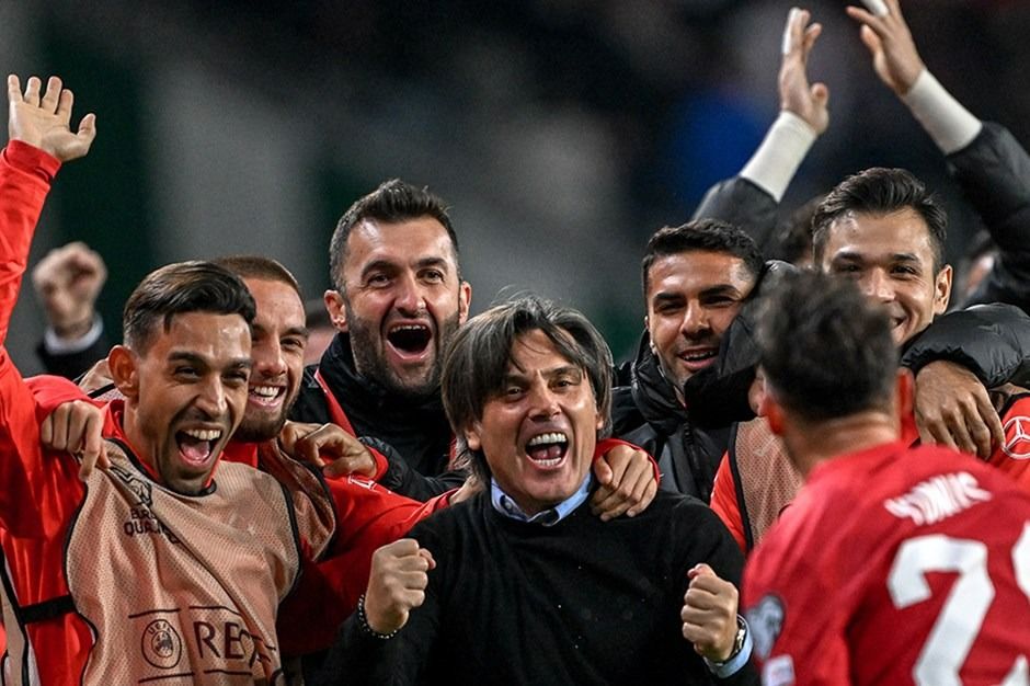 Montella Türkiye Letonya karşılaşması sonrası konuştu: Türkiye'nin hocası olmaktan gurur duyuyorum 4