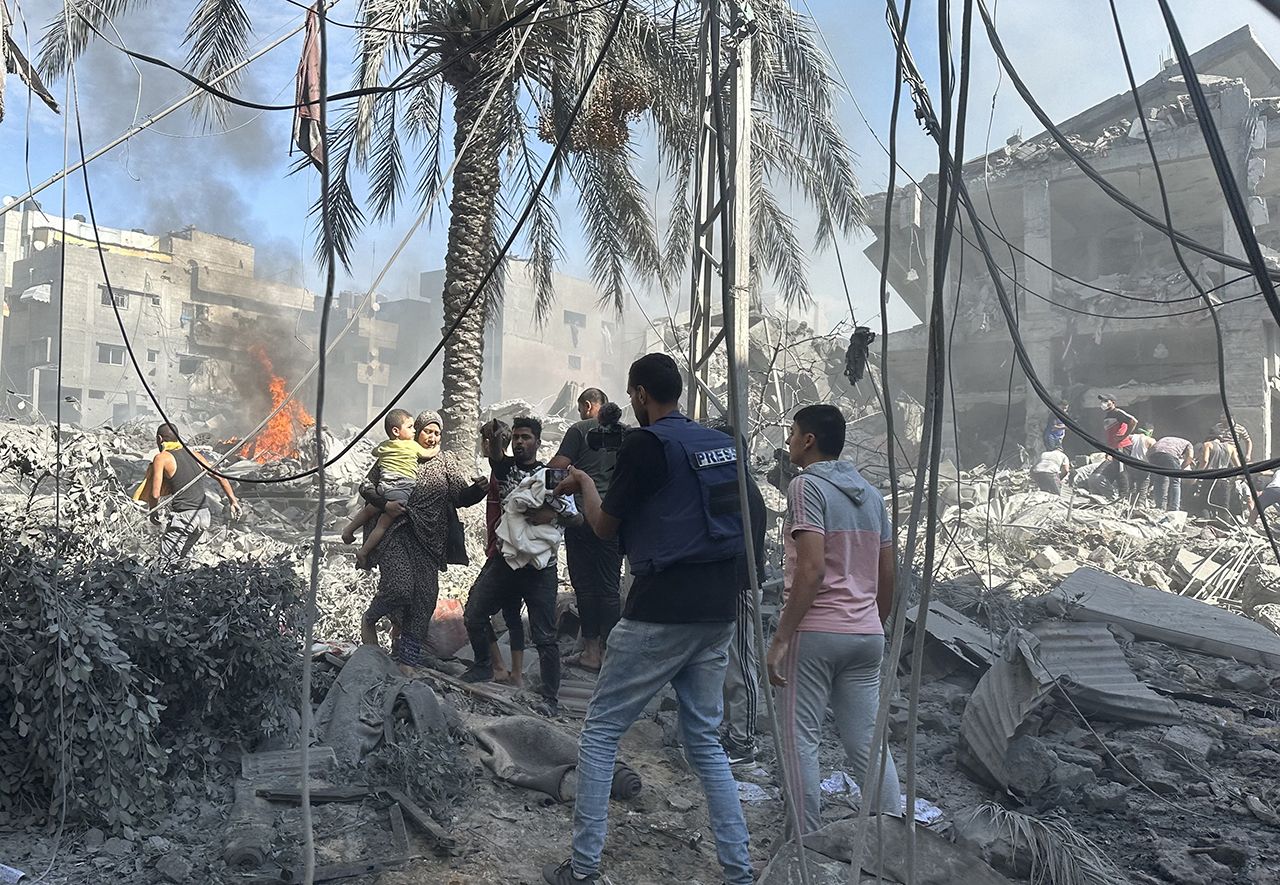 Gazze'de 11. gün! İsrail'in bombardımanı sürdü 19