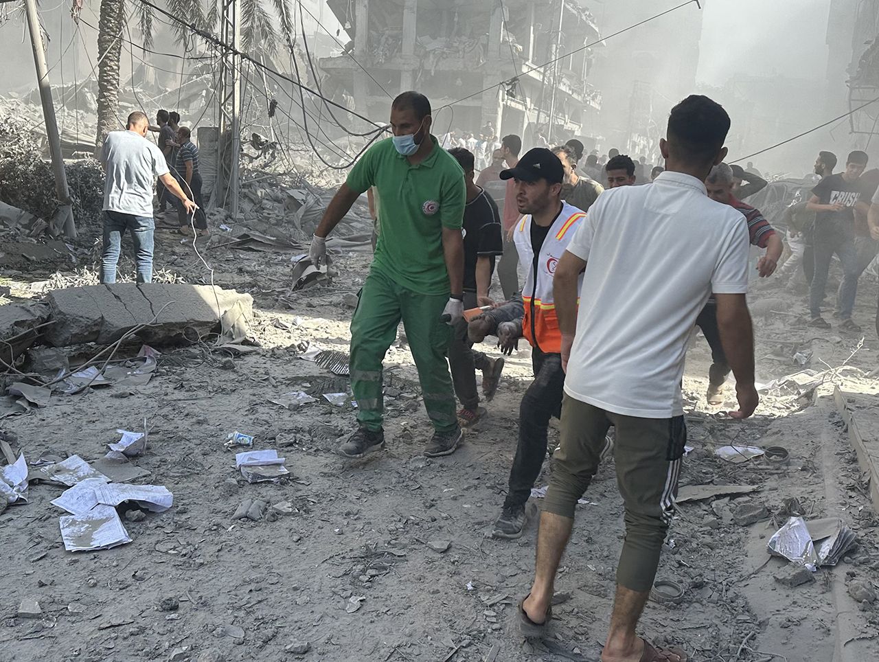 Gazze'de 11. gün! İsrail'in bombardımanı sürdü 26