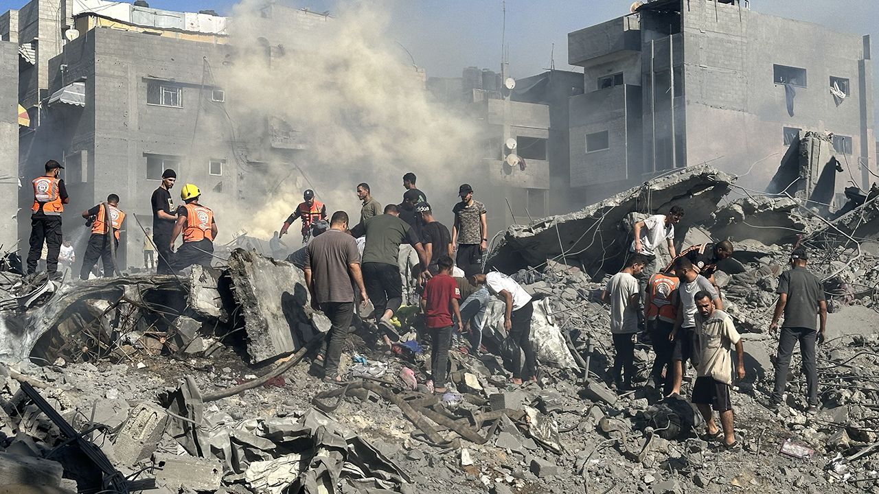 Gazze'de 11. gün! İsrail'in bombardımanı sürdü 32