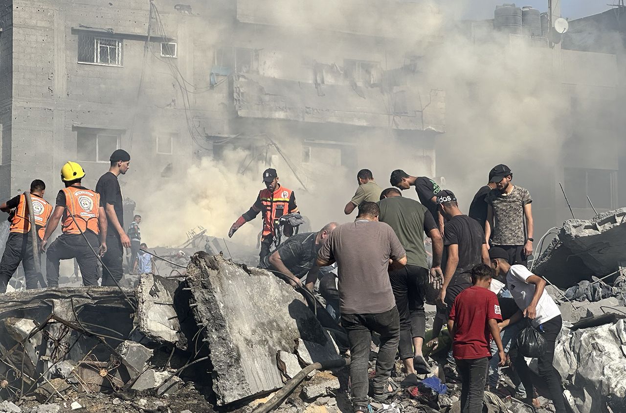 Gazze'de 11. gün! İsrail'in bombardımanı sürdü 33