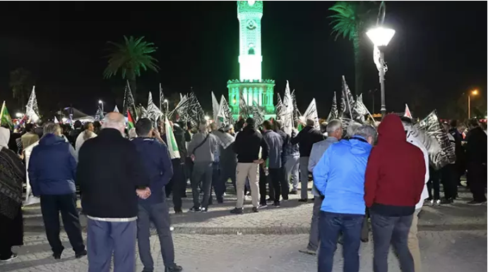 İstanbul, Ankara, İzmir, Kürecik... İsrail'in hastane katliamı sonrası yurt genelinde çok sayıda eylem düzenlendi! 10