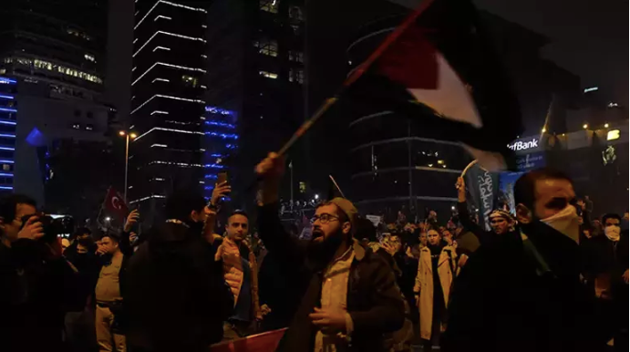 İstanbul, Ankara, İzmir, Kürecik... İsrail'in hastane katliamı sonrası yurt genelinde çok sayıda eylem düzenlendi! 6