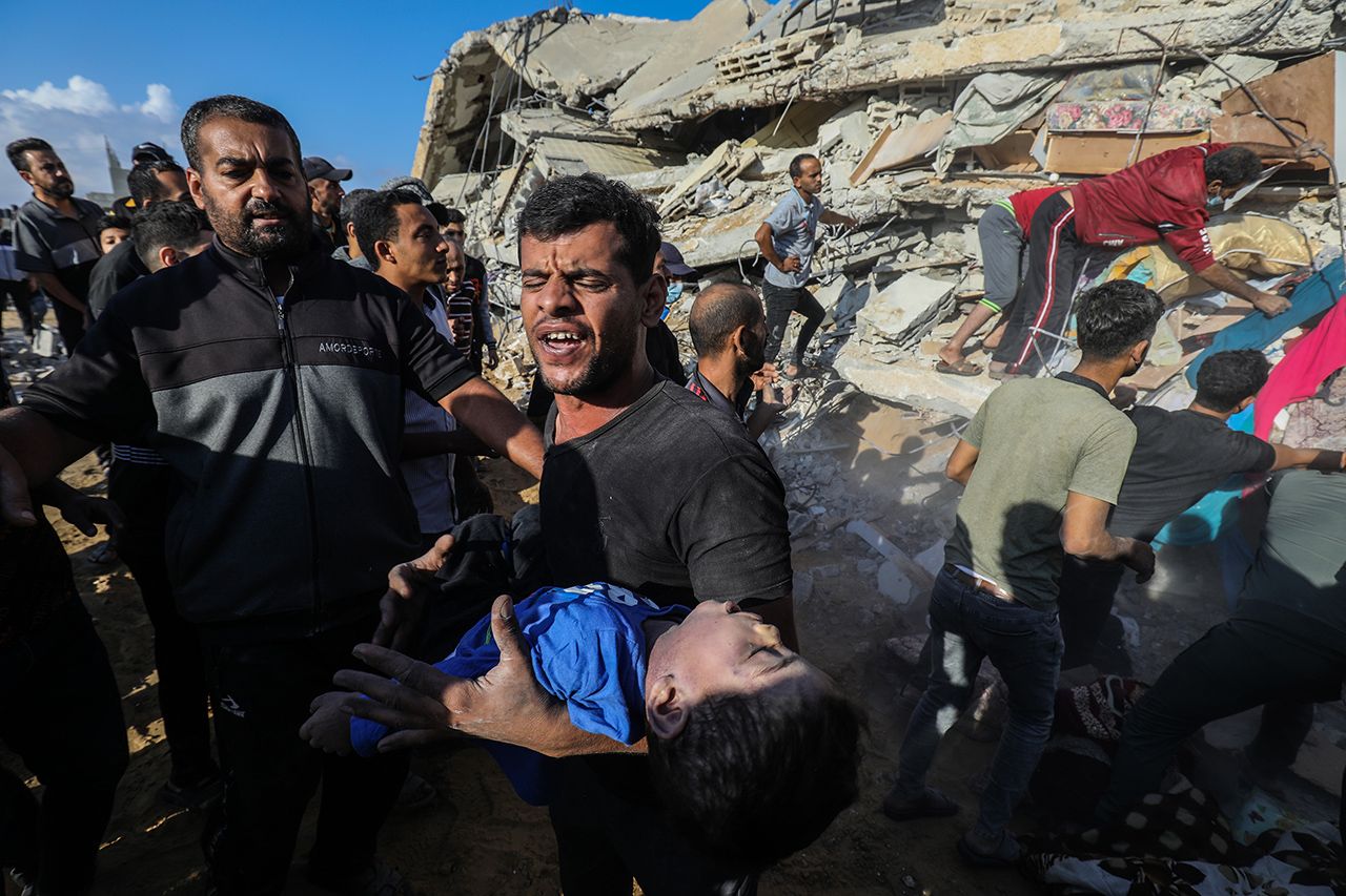 Gazze bombardıman altında! 13'üncü günde yaşananlar! 4