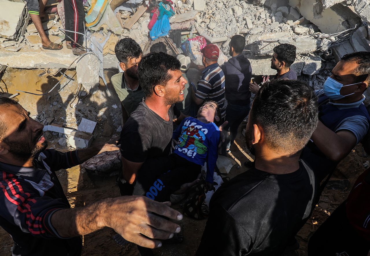 Gazze bombardıman altında! 13'üncü günde yaşananlar! 9