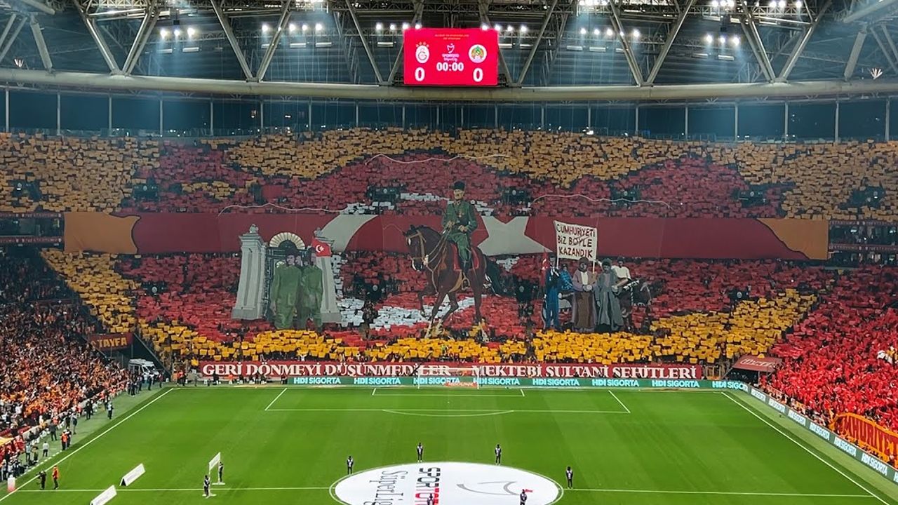 Galatasaray taraftarı derbide şov yapacak! Koreografi geliyor 4