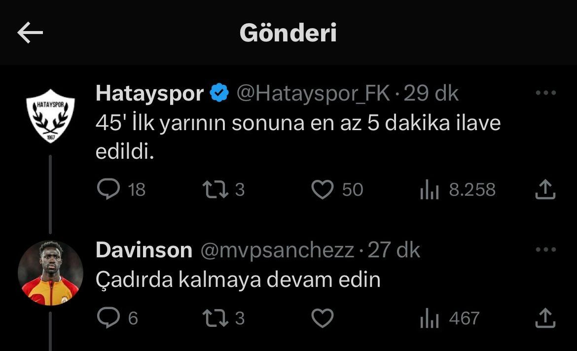 Fenerbahçe Hatayspor maçı sonrası rezil paylaşım! Sosyal medyada tepki çekti! 4