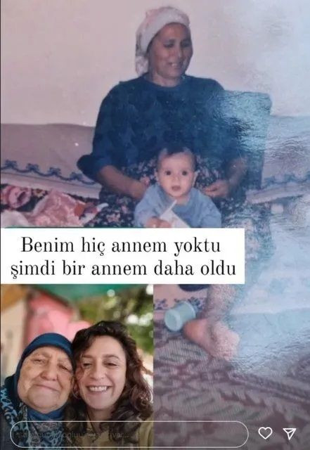 Metin Akpınar'ın kızı Duygu Nebioğlu, ''Bir annem daha oldu'' diyerek paylaştı! Bakıcısı Adile Şener ile buluştu 2