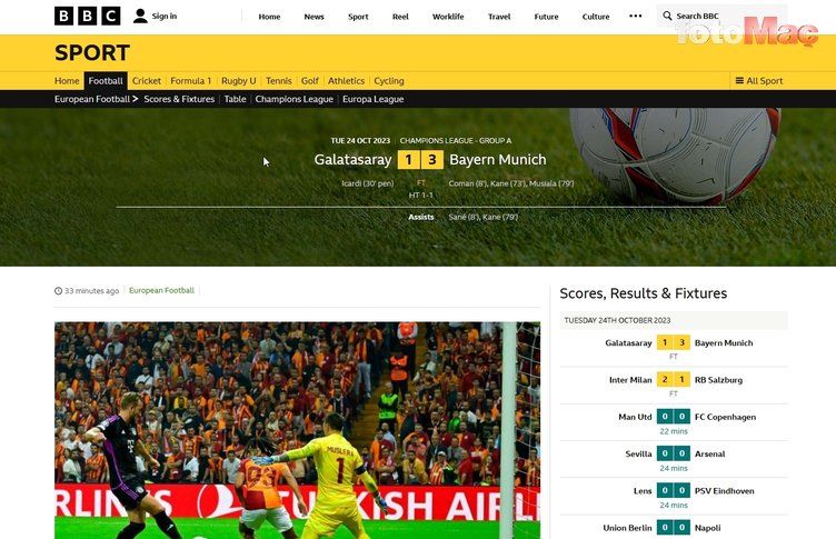 Dünya basından Galatasaray yorumu: 132 desibellik ıslık konseri... 12