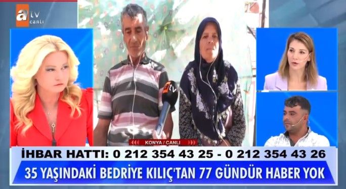 Müge Anlı her yerde onu arıyordu! Bedriye Kılıç'ın şüpheli kaybında yeni gelişme! Tek şüpheli olan Tayfur Kılıç, cinayeti itiraf etti: Meğerse eşini önce boğup ardından... 7