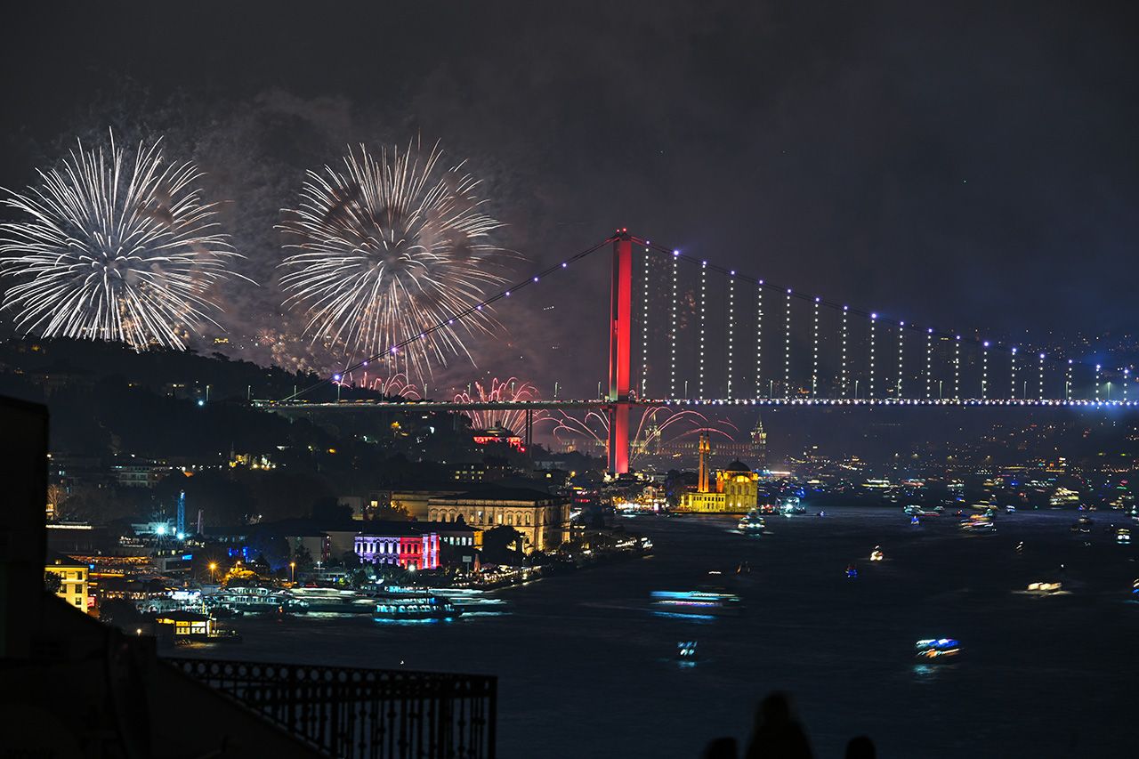 İstanbul'da Cumhuriyet Bayramı kutlamalarından eşsiz görüntüler! 4