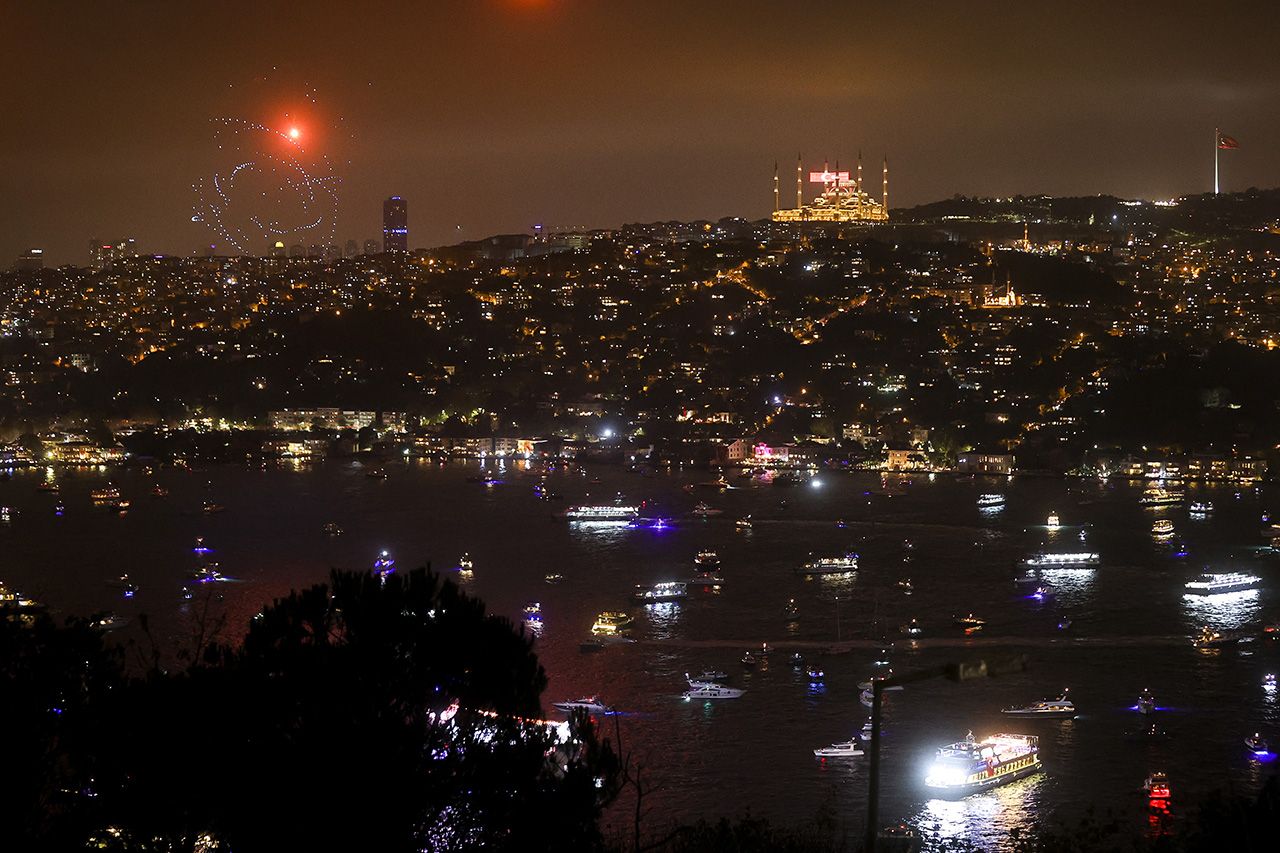 İstanbul'da Cumhuriyet Bayramı kutlamalarından eşsiz görüntüler! 15