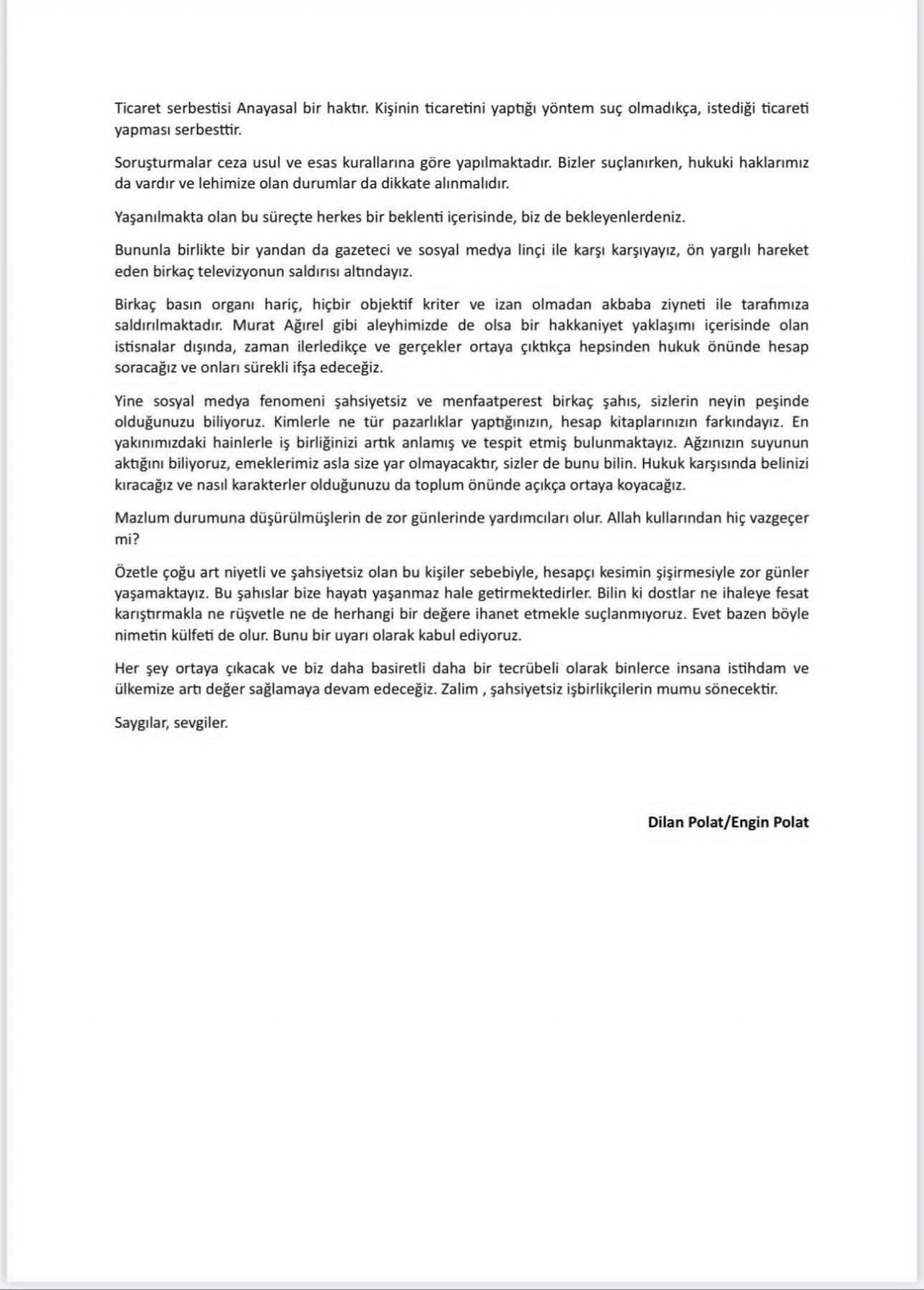 Halktan özür dilemişlerdi! Seyhan Soylu, ''Üç şartımdan biri oldu'' diyerek paylaştı! İşte Dilan Polat ve Engin Polat'ın özür paylaşımına gelen tepkiler 4