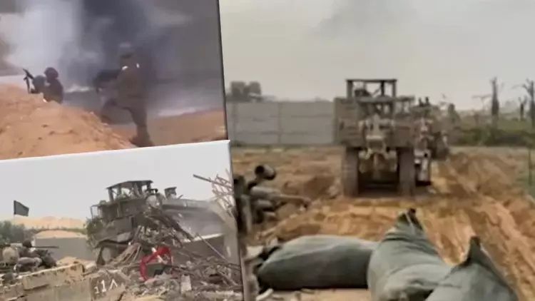 Tünelde pusuya düşürülen İsrail askerleri Hamas ile işte böyle çatıştı! 24 gündür süren savaşta bir ilk... 2