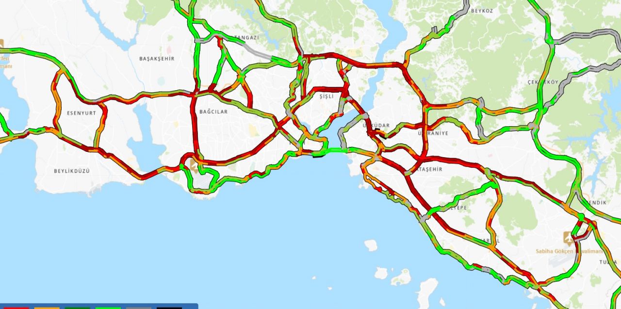 İstanbul'da sağanak başladı! Peki hava durumu nasıl olacak 7