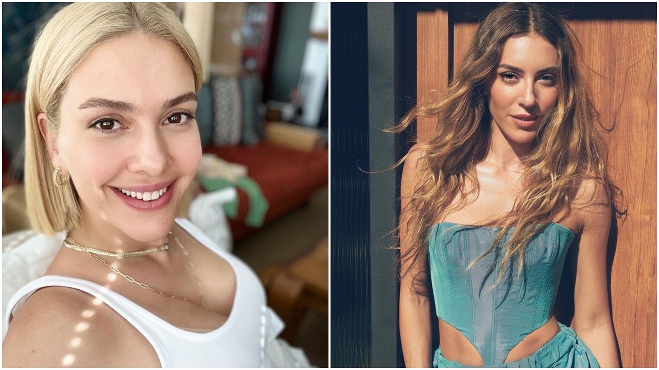 Bergüzar Korel yeni imajıyla bu kez de Sinem Kobal'a benzetildi! 2