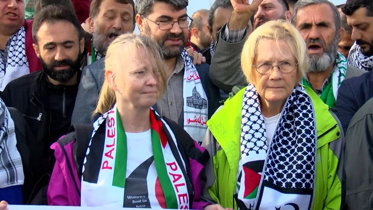 İHH, İncirlik Üssü'ne doğru yola çıktı! Amerikalı aktivist de aralarında... 3