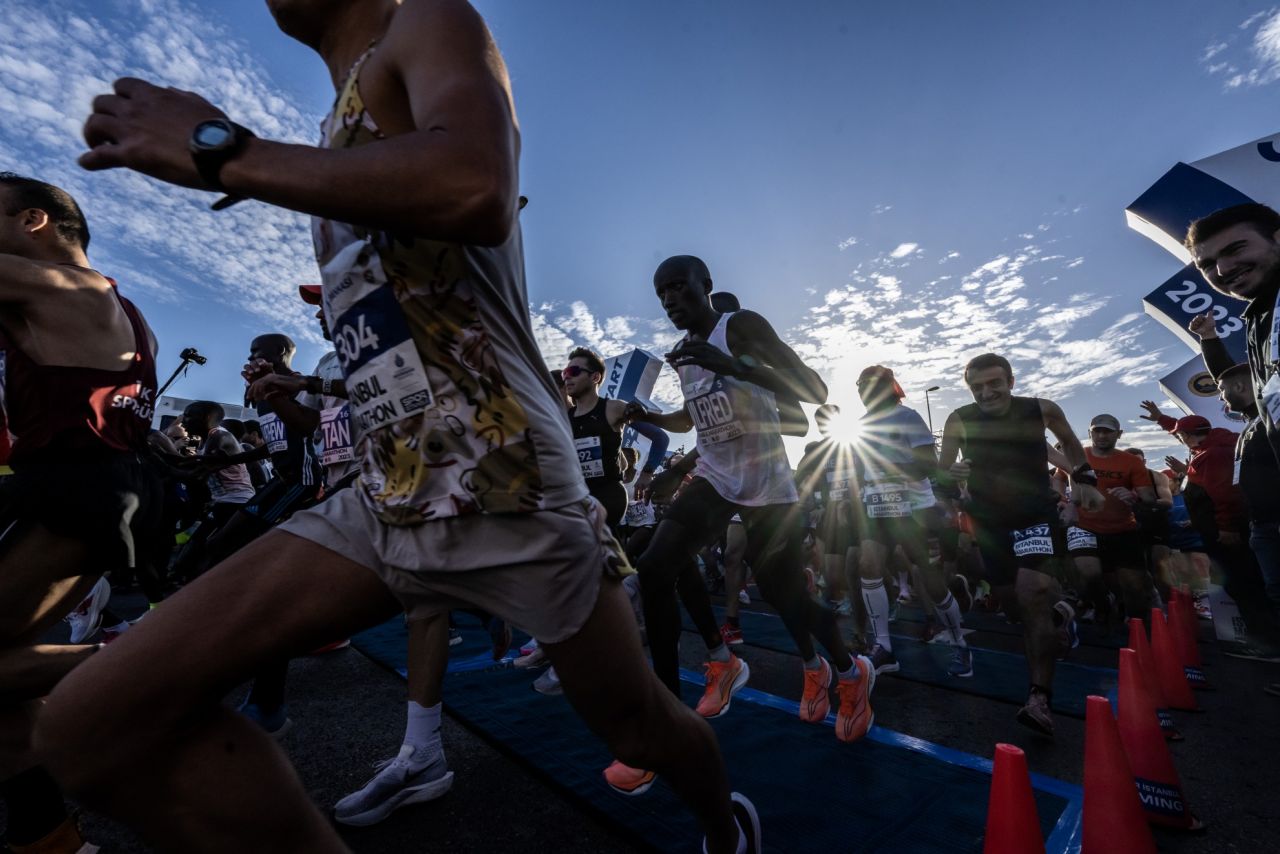 45. İstanbul Maratonu başladı: Dünyanın kıtalararası koşulan tek maratonu 5
