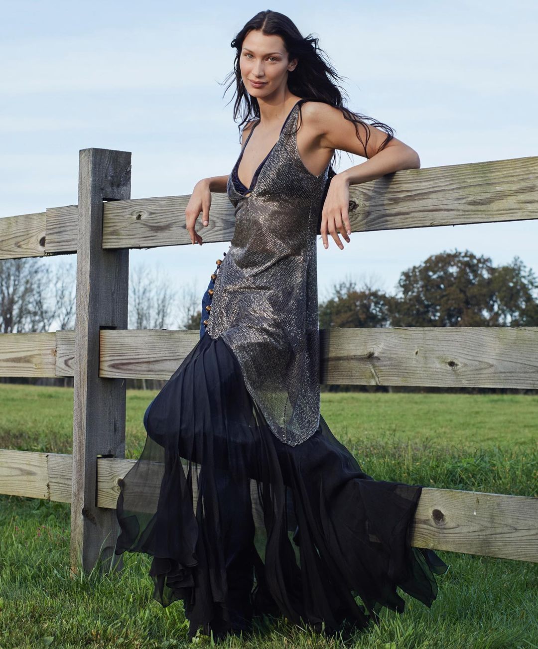 İsrail'in Gazze'deki katliamına sessiz kalmayan Filistinli model Bella Hadid'e Fransa'dan ambargo! 8