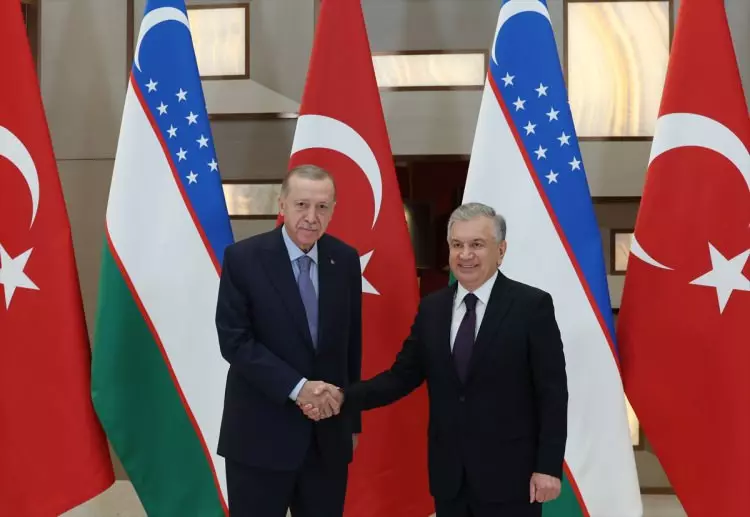 Cumhurbaşkanı Recep Tayyip Erdoğan, Özbekistan'dan tüm dünyaya çağrı yaptı! 5