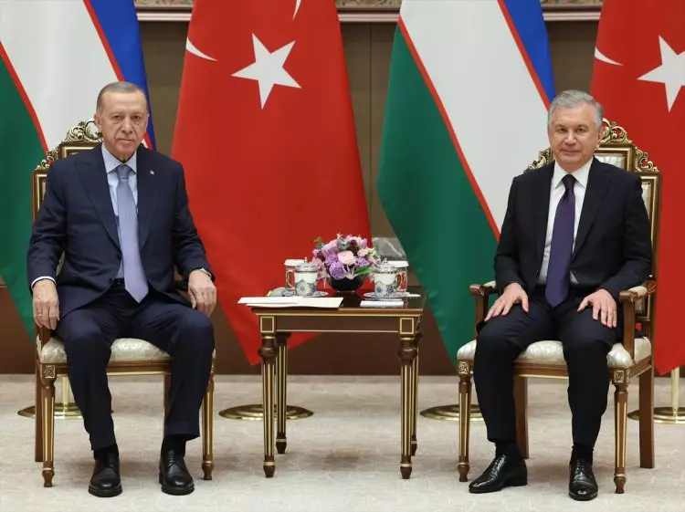 Cumhurbaşkanı Recep Tayyip Erdoğan, Özbekistan'dan tüm dünyaya çağrı yaptı! 7