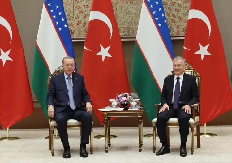 Cumhurbaşkanı Recep Tayyip Erdoğan, Özbekistan'dan tüm dünyaya çağrı yaptı! 8