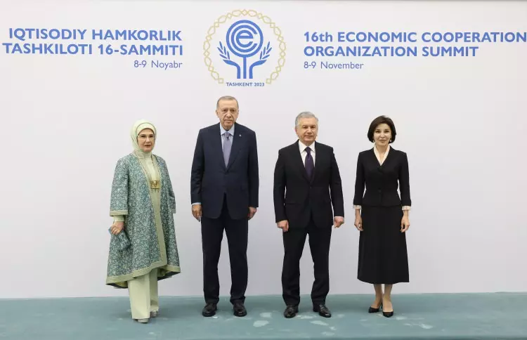 Cumhurbaşkanı Recep Tayyip Erdoğan, Özbekistan'dan tüm dünyaya çağrı yaptı! 9