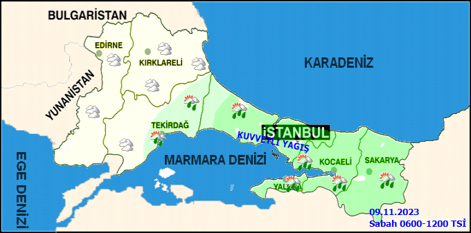 Meteorolojiden İstanbullular için kuvvetli yağış uyarısı! Evden çıkacaklar dikkat: İstanbul'da beklenen yağış başladı.... 2