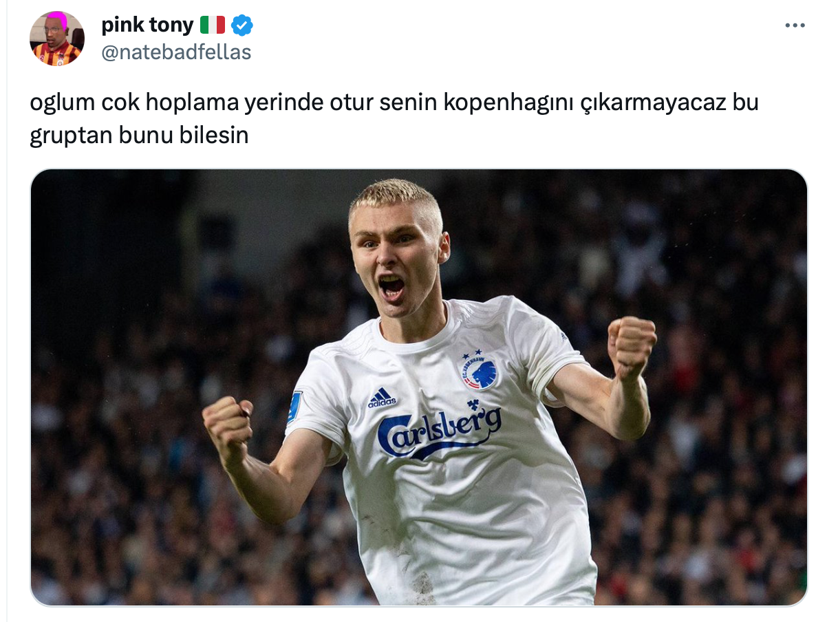 Maç sonu Victor Nelsson ortalığı karıştırdı! "Senin Kopenhag'ını gruptan çıkartmayacağız, bunu bilesin!" Tarihe geçecek bir not aldı 5