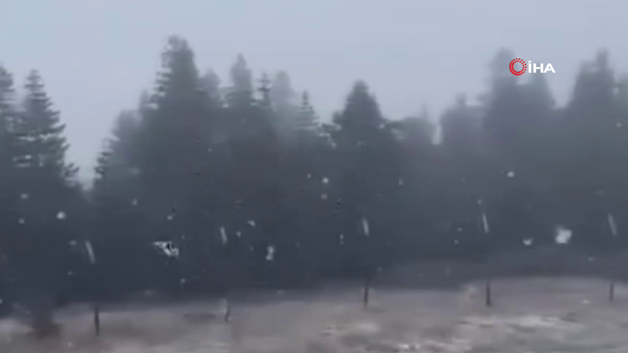 Bartın ve Zonguldak'ta mevsimin ilk kar yağışı başladı 4