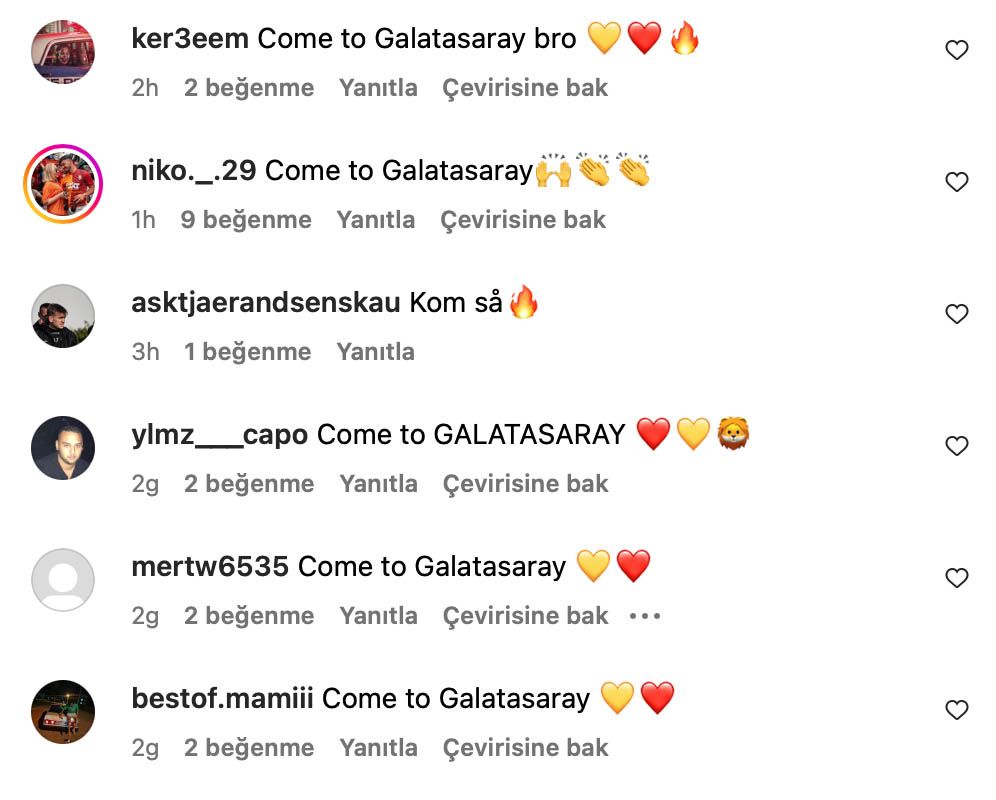 Galatasaray taraftarı çıldırdı! Genç orta sahanın sosyal medyasına ‘Come to Gala’ yorumu sağdırdılar: Ligi altüst edecek yetenek 9