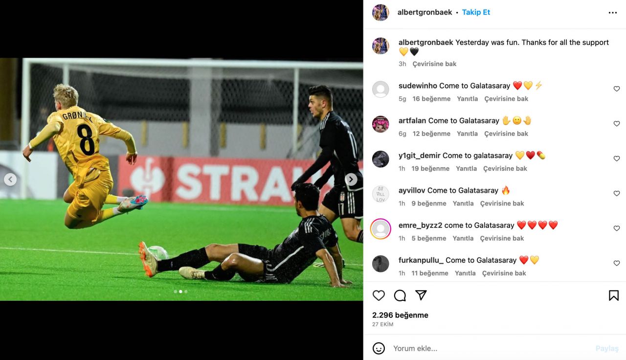 Galatasaray taraftarı çıldırdı! Genç orta sahanın sosyal medyasına ‘Come to Gala’ yorumu sağdırdılar: Ligi altüst edecek yetenek 6