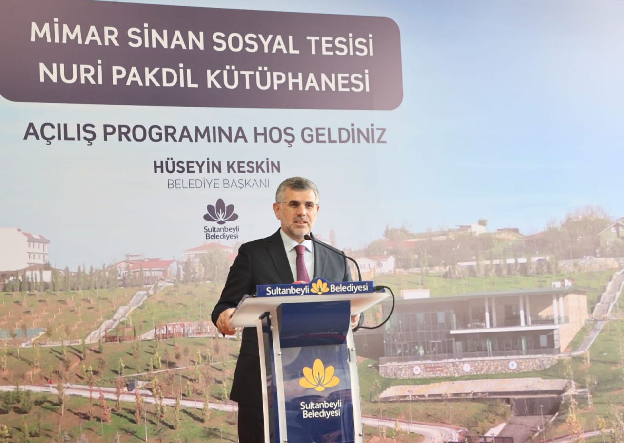 Sultanbeyli’de yeni açılan kütüphaneye Kudüs Şairi Nuri Pakdil’in adı verildi! 6