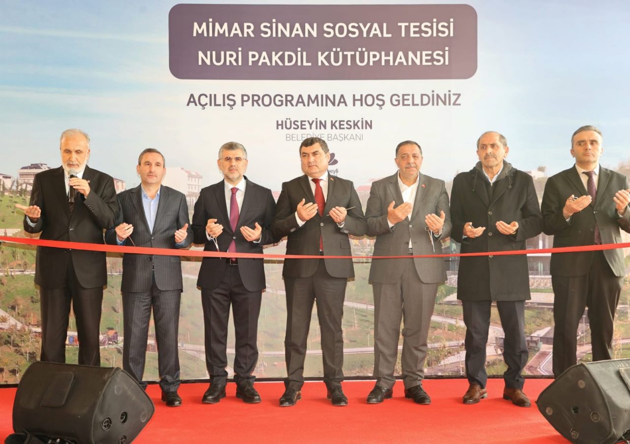 Sultanbeyli’de yeni açılan kütüphaneye Kudüs Şairi Nuri Pakdil’in adı verildi! 1