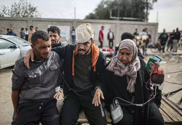 Geçici ateşkeste son saatler! İşte Gazze'den insan manzaraları... 19