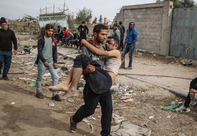 Geçici ateşkeste son saatler! İşte Gazze'den insan manzaraları... 22