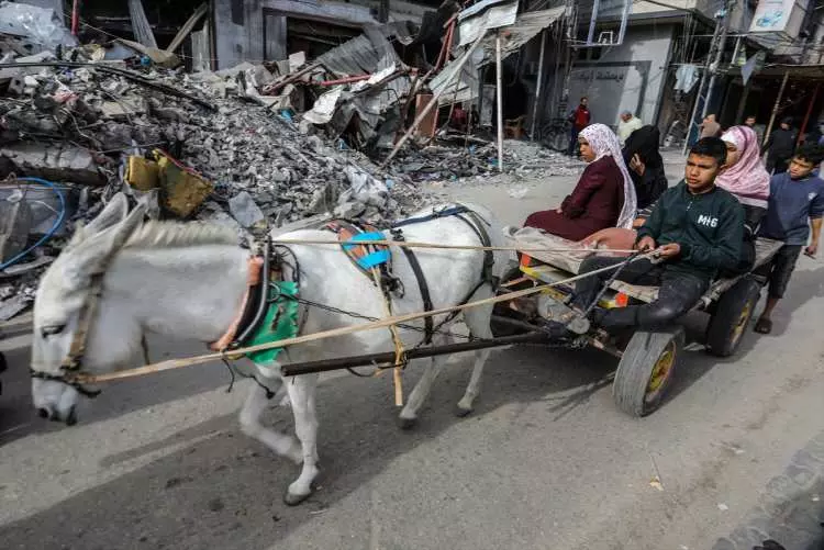 Geçici ateşkeste son saatler! İşte Gazze'den insan manzaraları... 9
