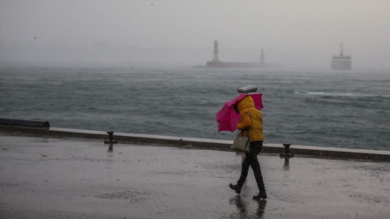 Meteoroloji İstanbul için hava durumu uyarısı yaptı! Fırtına şiddetli başladı! 10