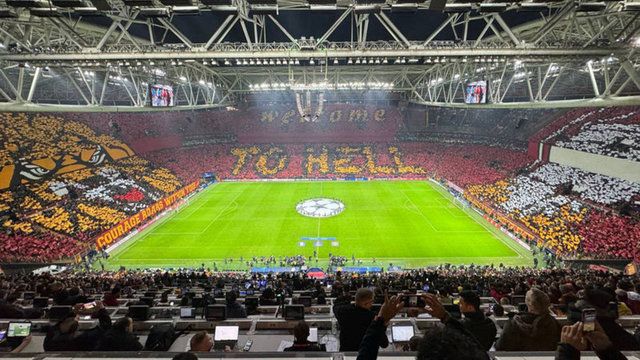 Sarı-Kırmızılılar'dan enfes koreografi: Burası cehennem 7