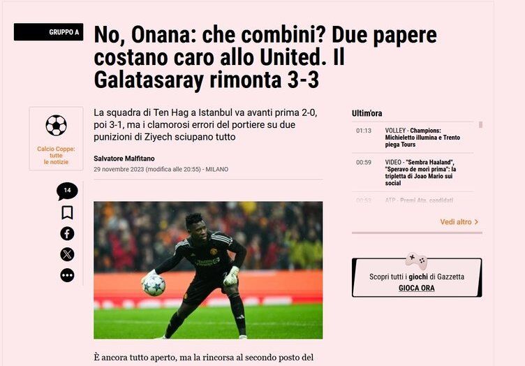Galatasaray'ın geri dönüşüne dış basından olay yorum! Büyük ses getirdi... 1