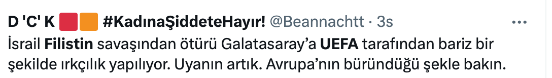 Sosyal medyayı kasıp kavuran şok iddia: “Galatasaray Filistin’e destek verdiği için UEFA operasyon yapıyor” Herkes bu olayı konuşuyor… 15
