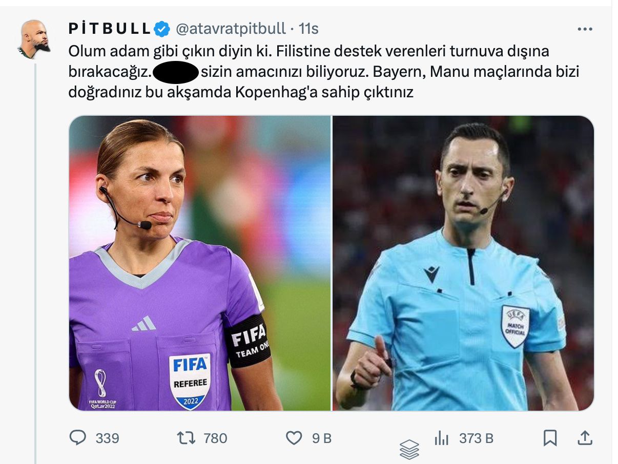 Sosyal medyayı kasıp kavuran şok iddia: “Galatasaray Filistin’e destek verdiği için UEFA operasyon yapıyor” Herkes bu olayı konuşuyor… 11