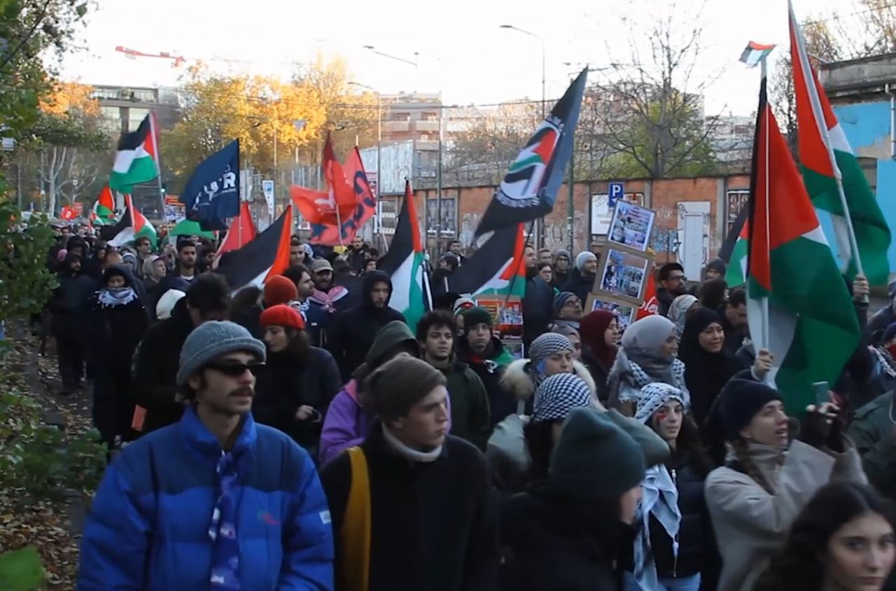 Halk sokaklarda! Filistin için tek yürek: Ottawa, Milano, Düsseldorf, Viyana... 9