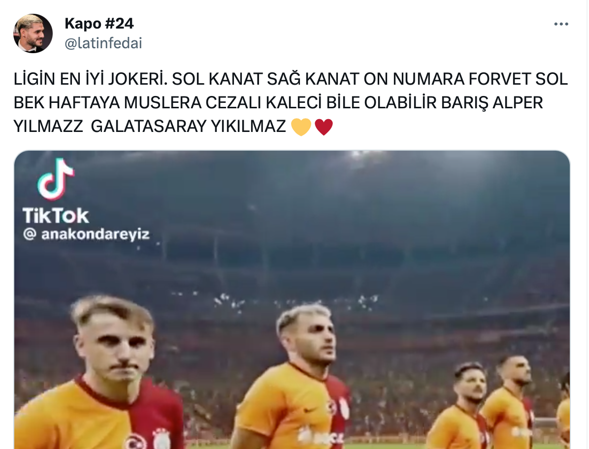 İnanılmaz etki: Barış Alper Yılmaz sosyal medyayı kırdı geçirdi! "Okan Buruk'un Türk futboluna yeni hediyesi! Yeni Caner Erkin hayırlı olsun" 8