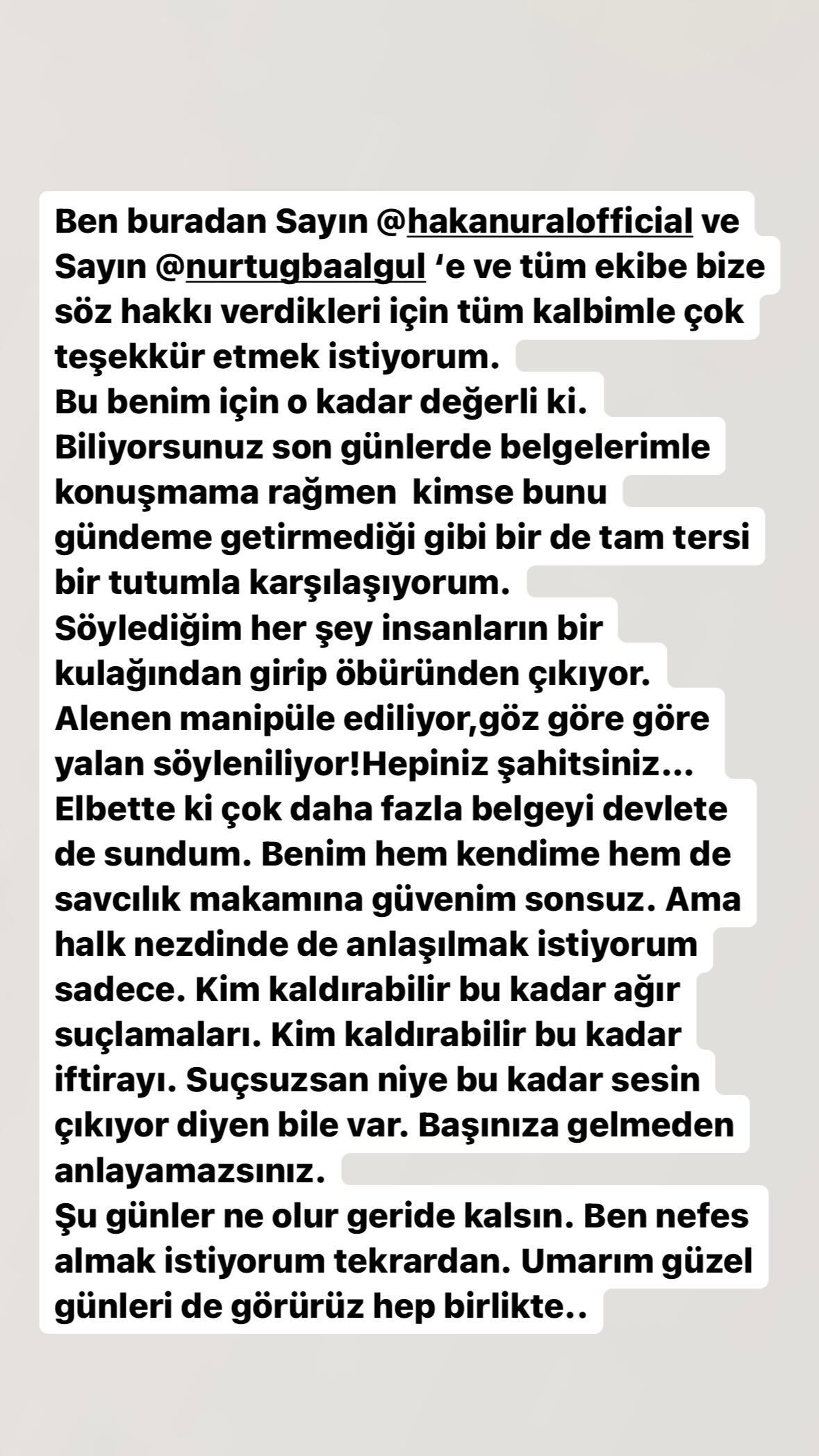 Hakan Ural'dan Eylül Öztürk açıklaması! ''Bu filmin sonunu çok merak ediyorum'' 9