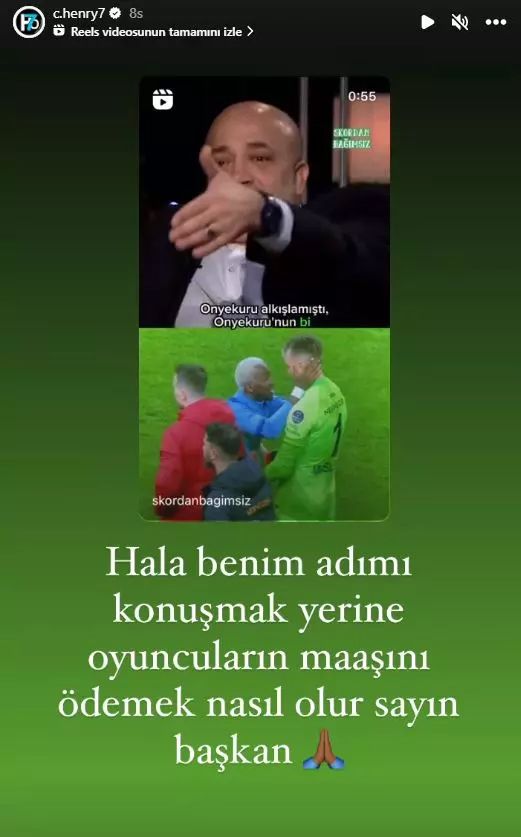 Murat Sancak ile Henry Onyekuru arasında gerilim devam ediyor! Başkandan şok cevap: "Şeref yoksunu, hadsiz, nankör..." 2