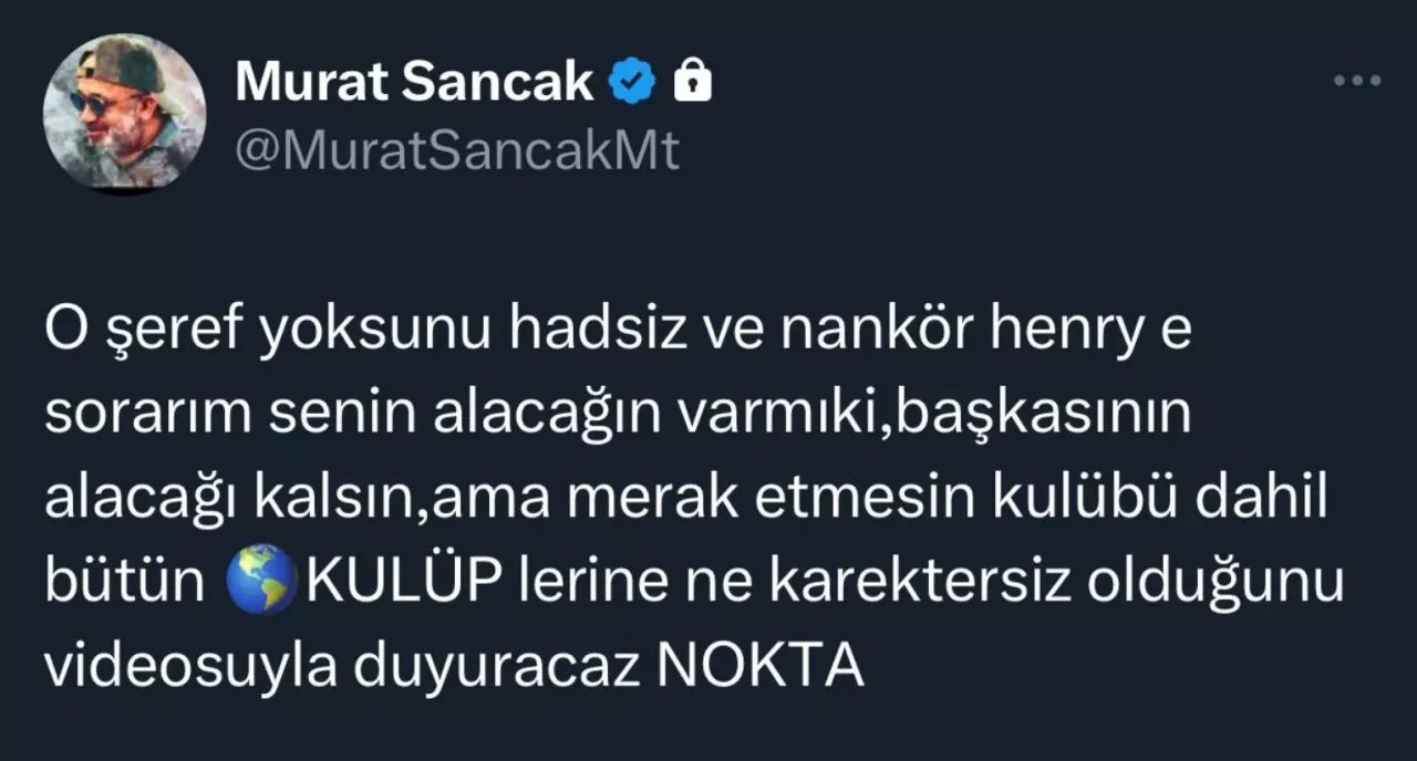 Murat Sancak ile Henry Onyekuru arasında gerilim devam ediyor! Başkandan şok cevap: "Şeref yoksunu, hadsiz, nankör..." 3