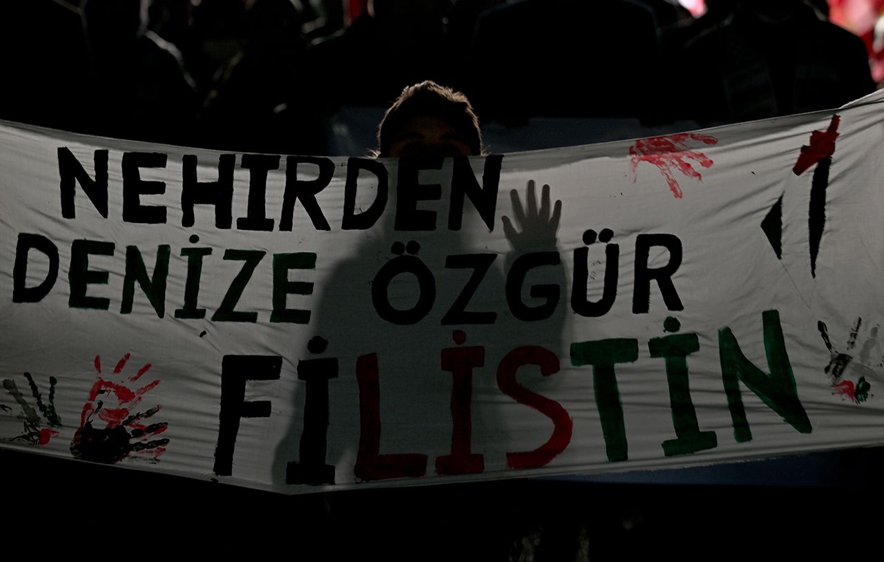 Ankara'da 'Büyük Gazze Yürüyüşü' düzenlendi 11